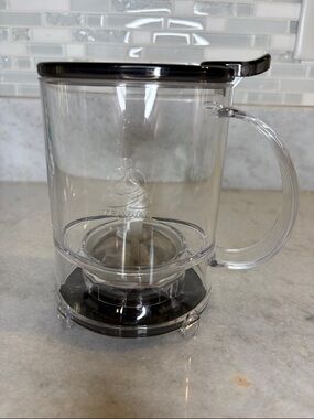 TEAVANA Perfectea Maker Pitcher -Clear with Charcoal Lid and Base